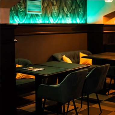 Interiér Myata Lounge